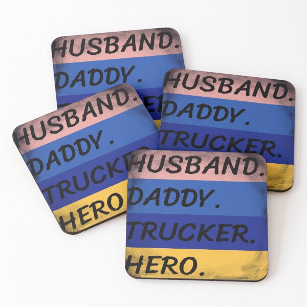 Item preview, Husband Daddy Trucker Hero designed and sold by Santipong Wongchana.