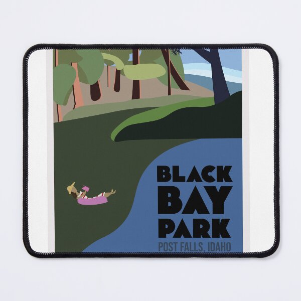 Item preview, Black Bay Park, Post Falls designed and sold by kind-fish.