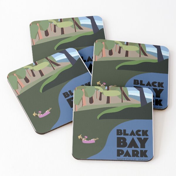 Item preview, Black Bay Park, Post Falls designed and sold by kind-fish.