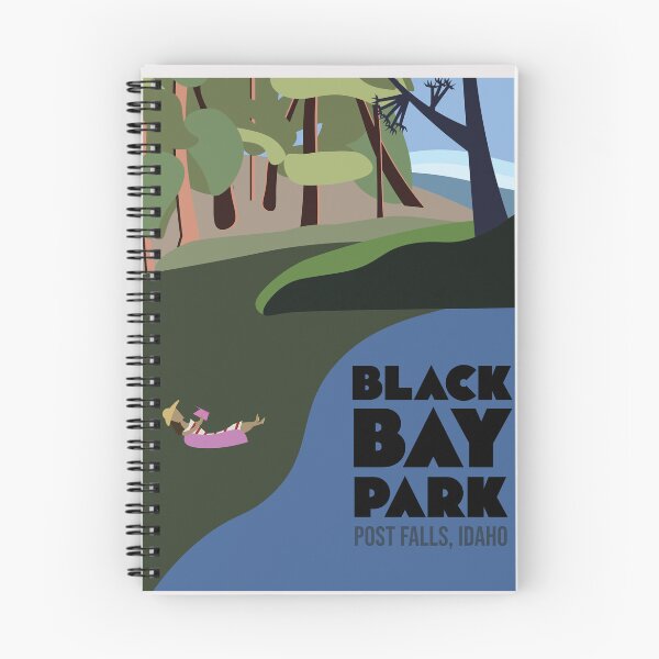 Item preview, Black Bay Park, Post Falls designed and sold by kind-fish.