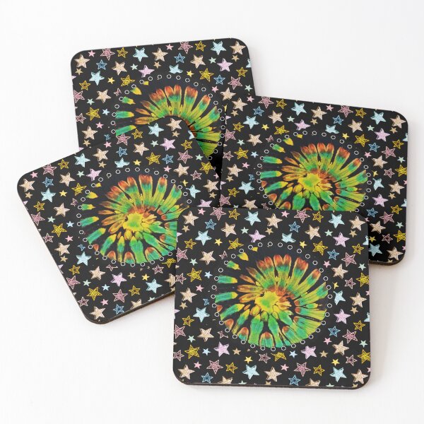 Artikelvorschau, Hybrides Batik-Design, Regenbogenfarbe, Kunsthandwerk im Retro-Stil, Grafik-Vintage-Liebhaber entworfen und verkauft von Dodern.
