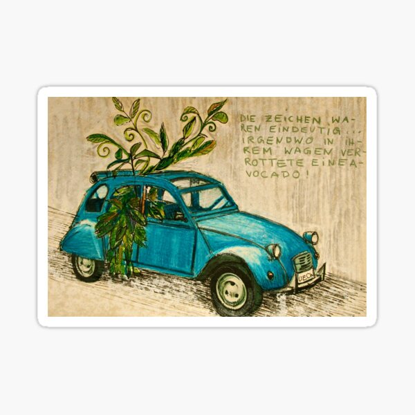 My old car ! Sticker