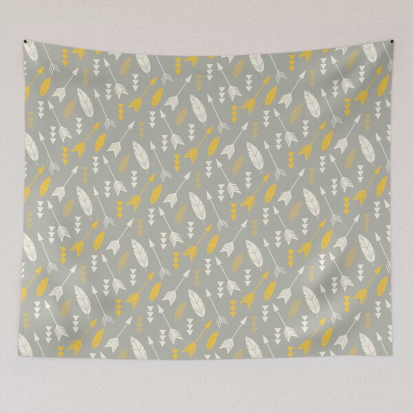 Item preview, Bohemian Arrows And Feathers Seamless Pattern  designed and sold by PatternHome.