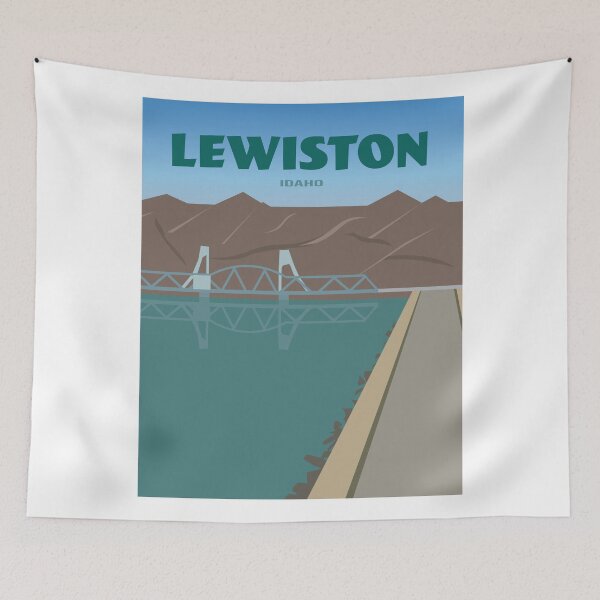 Item preview, Lewiston Idaho Blue Bridge designed and sold by kind-fish.