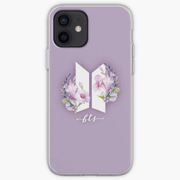 BTS Flowers Funda blanda para iPhone