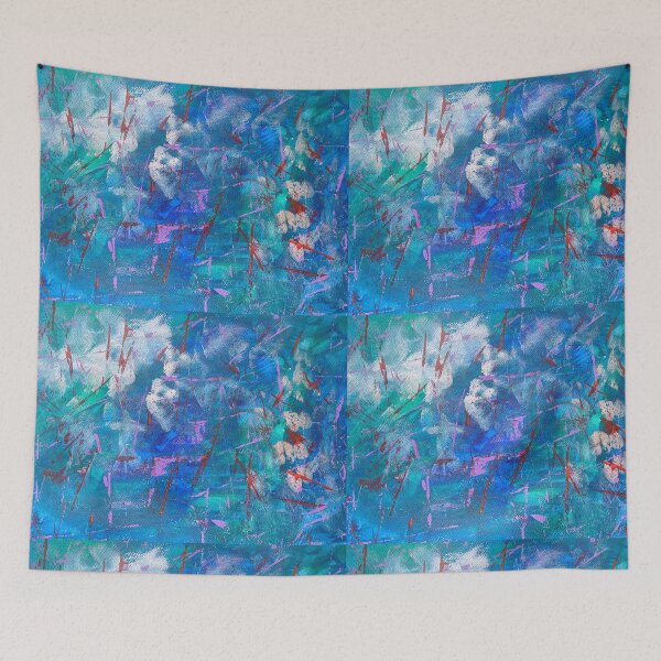 Item preview, Sparkle - cool modern colorful intuitive abstract art designed and sold by AdzSpirit.