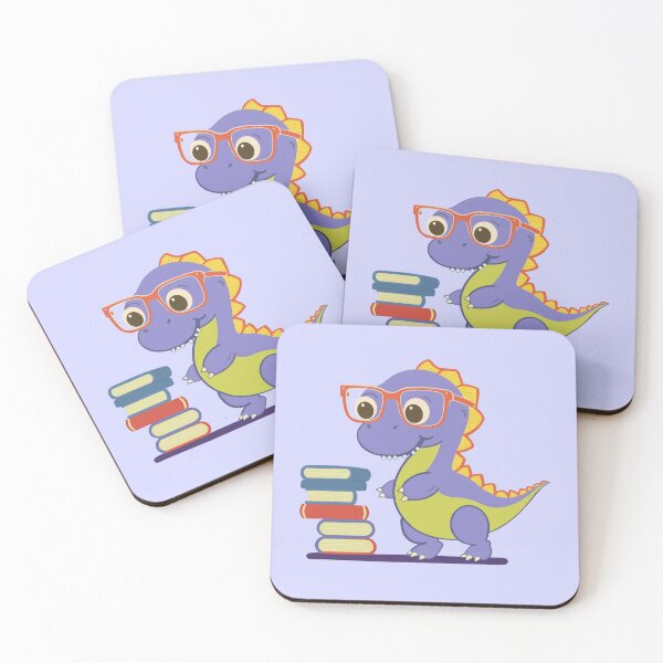 Item preview, Baby Dinosaur with Books designed and sold by Android54.