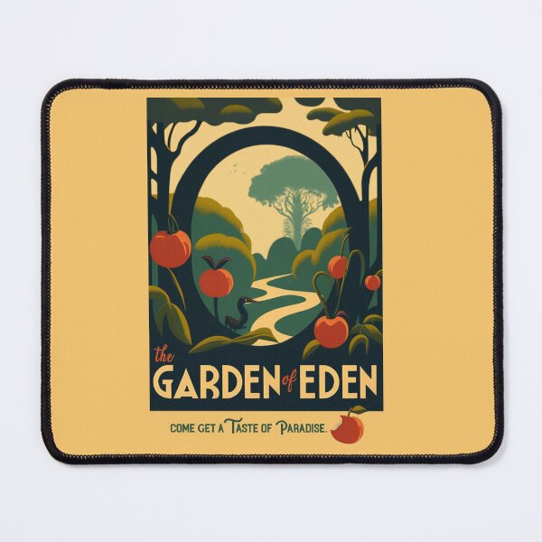 Item preview, The Garden of Eden - Vintage Travel Poster designed and sold by Boundliss.