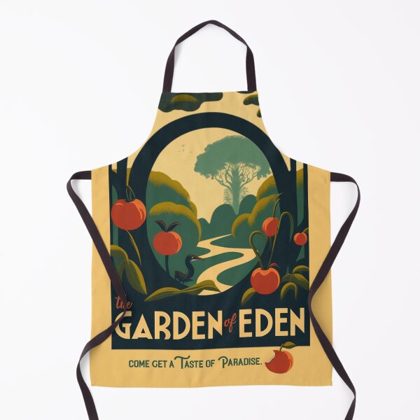 Item preview, The Garden of Eden - Vintage Travel Poster designed and sold by Boundliss.