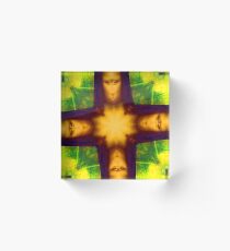 Mona Lisa Spinner #002 Acrylic Block