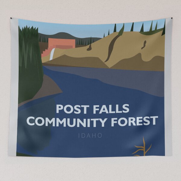 Item preview, Post Falls Community Forest, Q'emiln Park designed and sold by kind-fish.