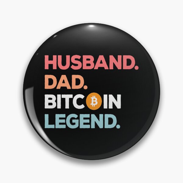 Item preview, Husband Dad Bitcoin Legend designed and sold by Supra Designs.