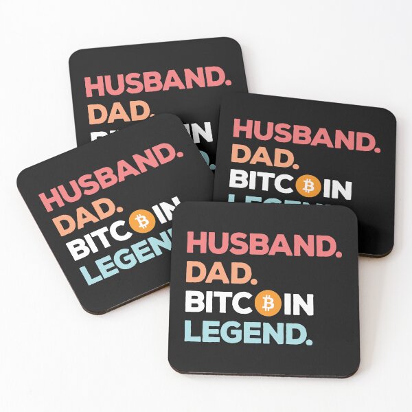 Item preview, Husband Dad Bitcoin Legend designed and sold by Supra Designs.