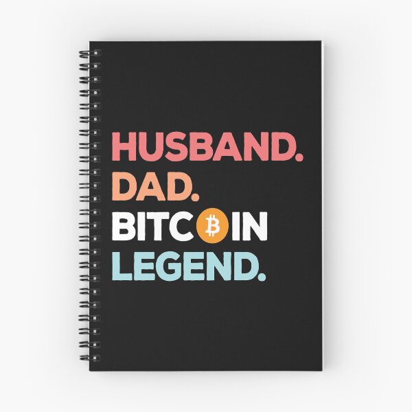 Item preview, Husband Dad Bitcoin Legend designed and sold by Supra Designs.