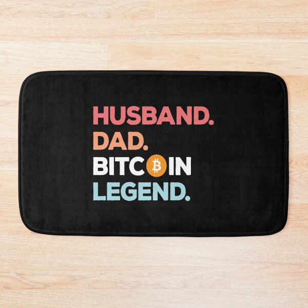 Item preview, Husband Dad Bitcoin Legend designed and sold by Supra Designs.