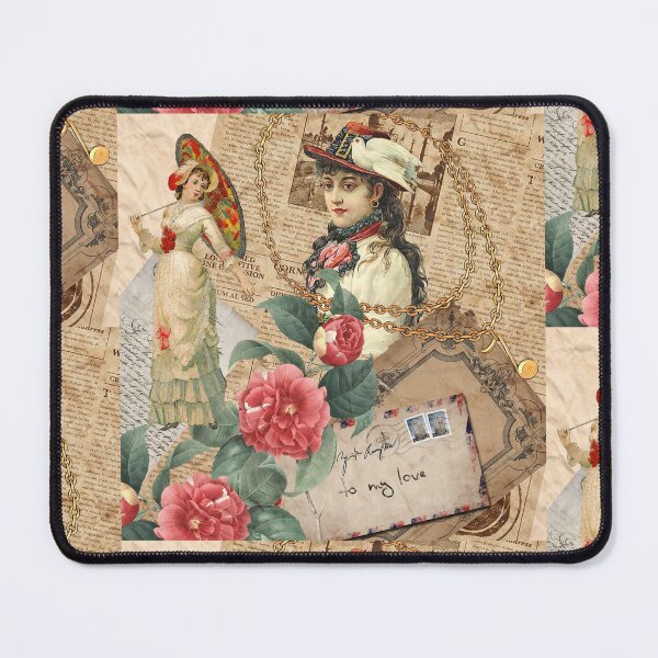Aperçu de l'œuvre Scrapbook numérique vintage créée et vendue par zenmierlove.