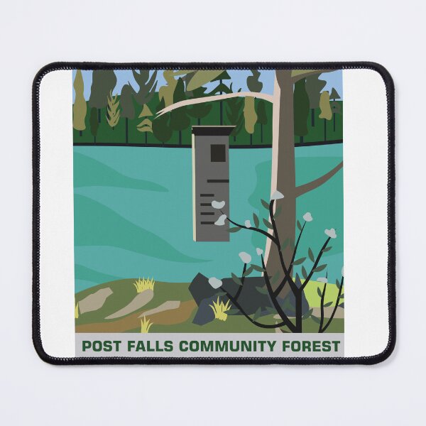 Item preview, Post Falls Community Forest, Gauging Station, Q'emiln Park designed and sold by kind-fish.