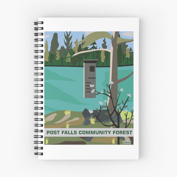 Item preview, Post Falls Community Forest, Gauging Station, Q'emiln Park designed and sold by kind-fish.