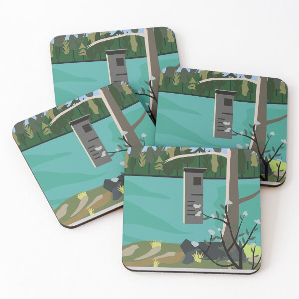 Item preview, Post Falls Community Forest, Gauging Station, Q'emiln Park designed and sold by kind-fish.
