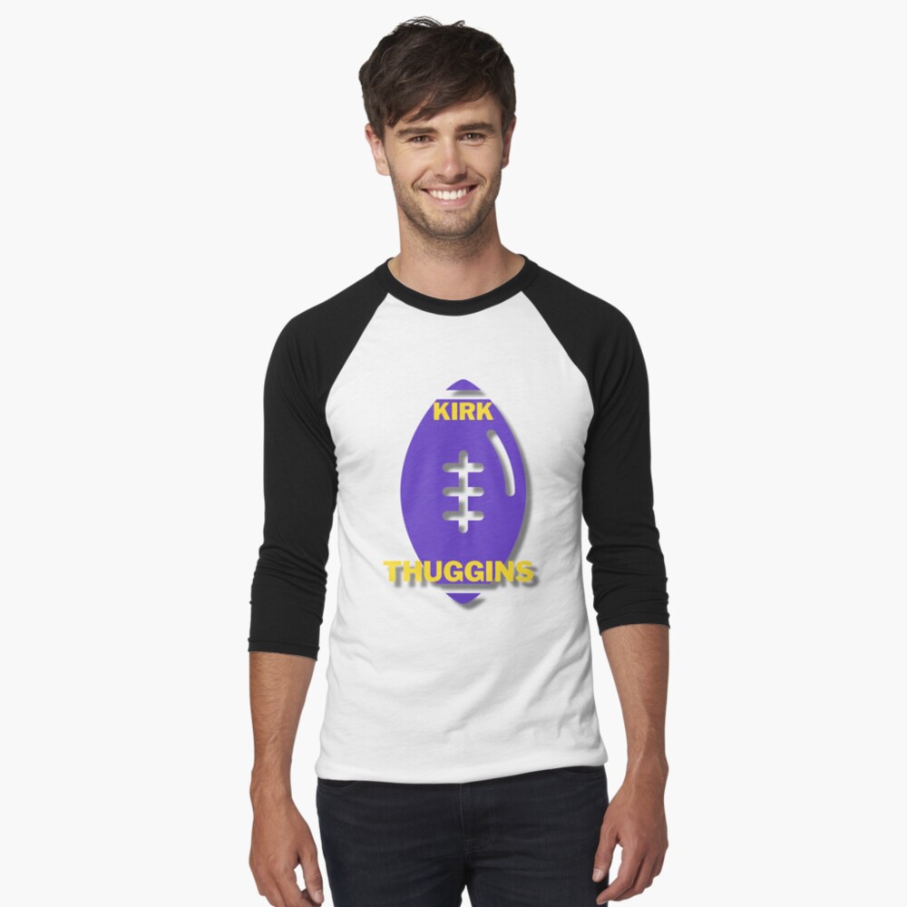 : Purple Vikings Kirk Thuggins Logo Hooded Sweatshirt