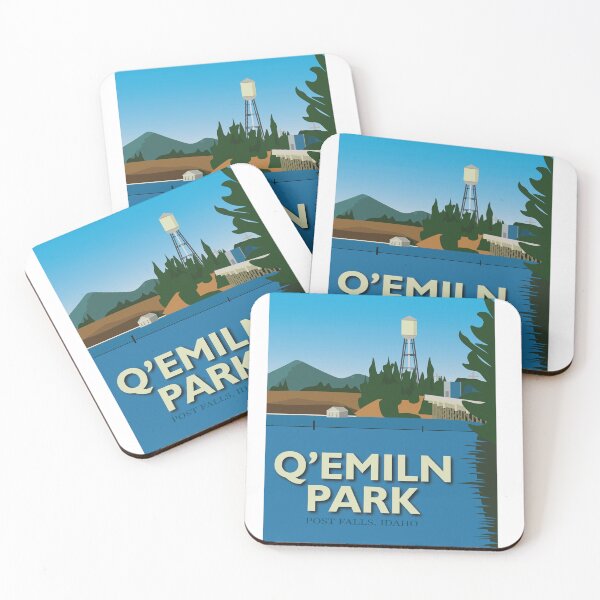 Item preview, Q'emiln Park, Post Falls designed and sold by kind-fish.