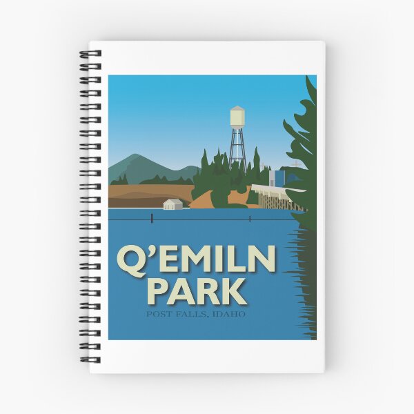 Item preview, Q'emiln Park, Post Falls designed and sold by kind-fish.