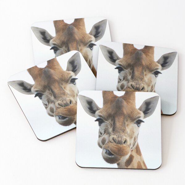 Item preview, Giraffe with a cheeky smile designed and sold by ArtbyDaniel.