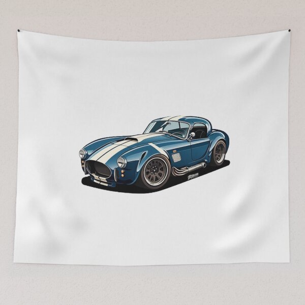 Aperçu de l'œuvre Une Shelby Cobra classique créée et vendue par RandomReviews.