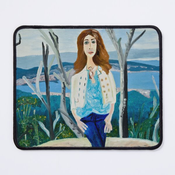 Item preview, Woman at Sphinx Rock Lookout designed and sold by JDLPaintings.