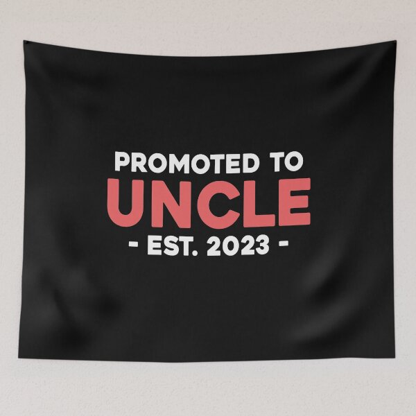 Item preview, Promoted To Uncle Est.2023 designed and sold by Supra Designs.