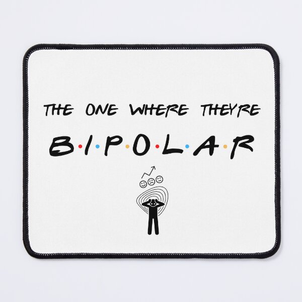 Item preview, Novelty Friend's Inspired Bipolar Artwork designed and sold by KruseCraftwork.