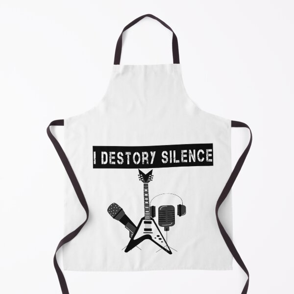 Item preview, I Destroy Silence Guitar designed and sold by TheGreedyCrypto.