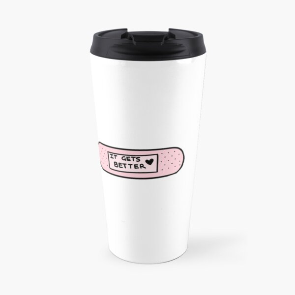 Band aid Travel Coffee Mug