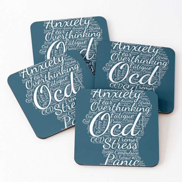 Item preview, Ocd obsessive compulsive disorder words symptoms triggers patterns sufferings designed and sold by Goatonfire.