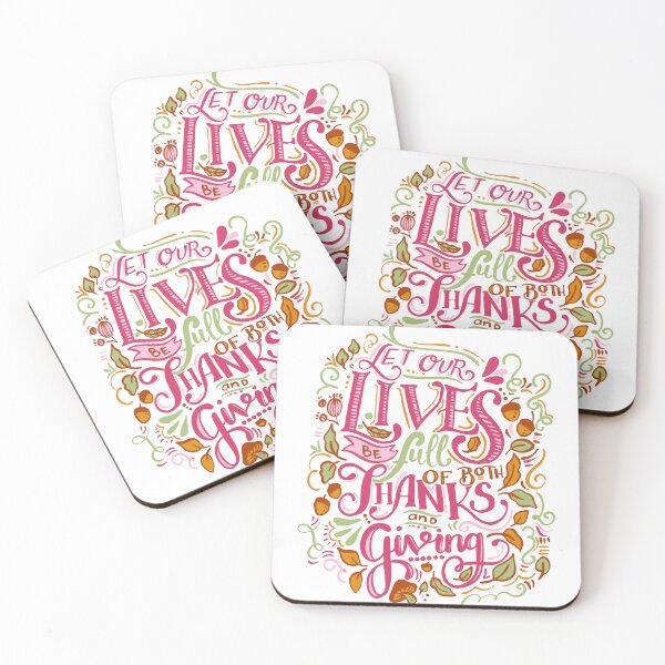 Item preview, Let our lives full of both thanks and giving  designed and sold by CreationHouse08.
