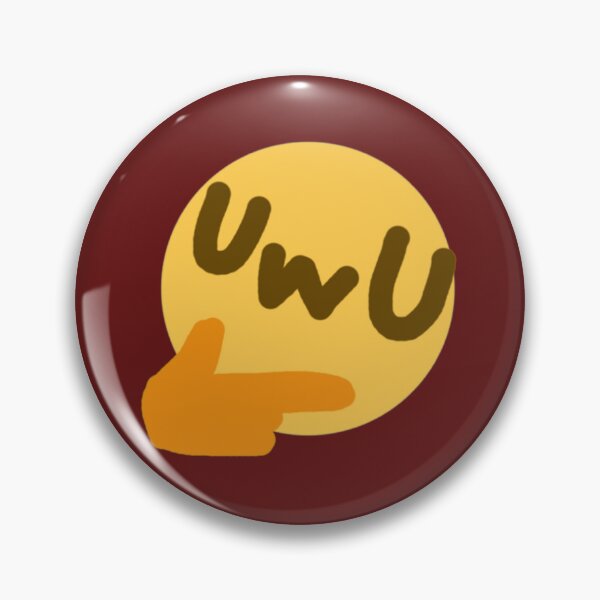 Item preview, Thinking UwU Emoji     designed and sold by CherryKiss1901.