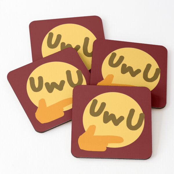 Item preview, Thinking UwU Emoji     designed and sold by CherryKiss1901.
