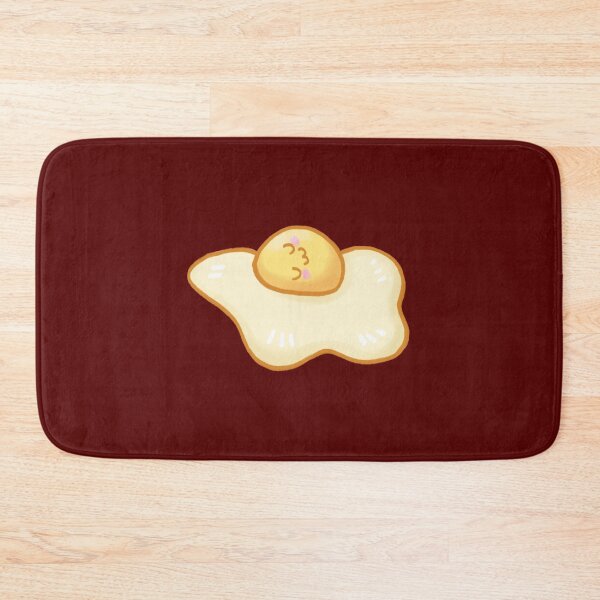 Item preview, Sunny side up egg uwu emoji face     designed and sold by CherryKiss1901.