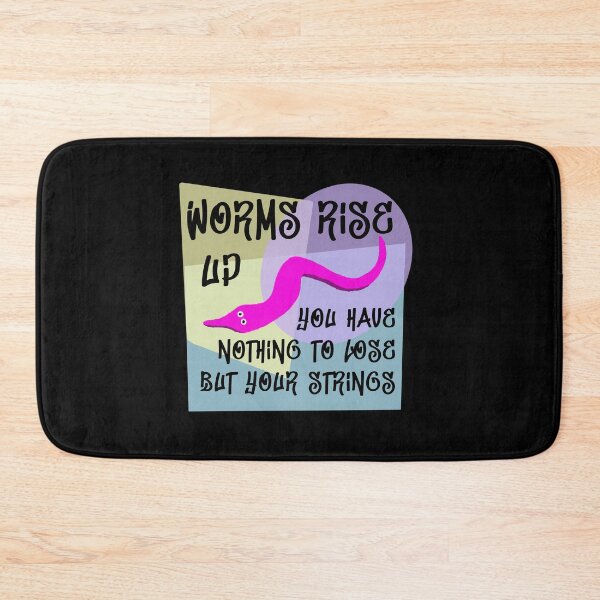 Item preview, Worms Rise Up designed and sold by MakeMeASidekick.