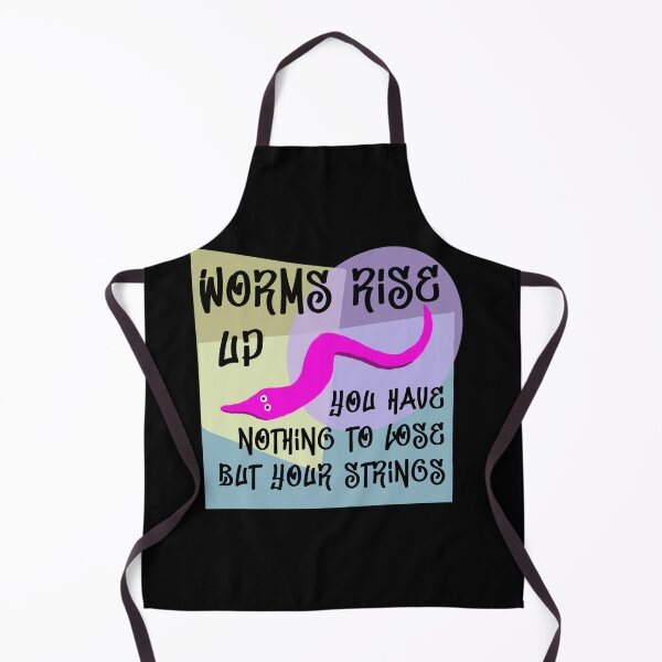 Item preview, Worms Rise Up designed and sold by MakeMeASidekick.
