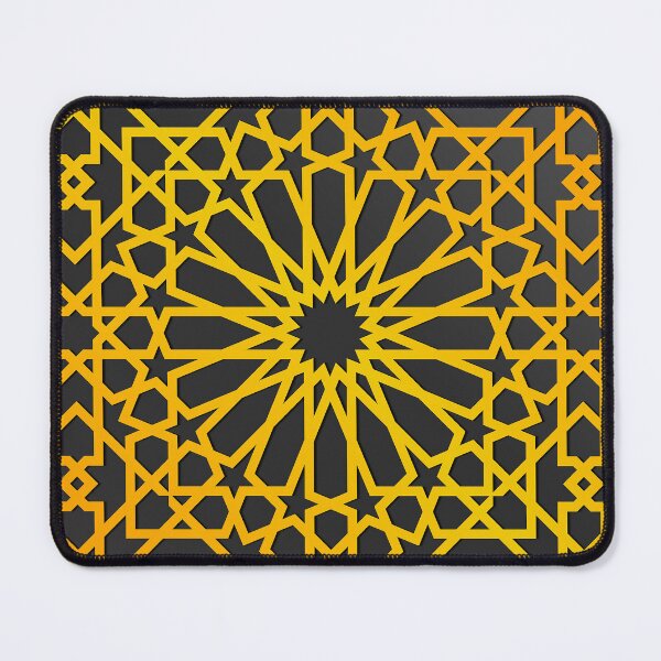 Item preview, Geometric ornament in arabian style. Gold arabesque pattern. designed and sold by Patternomania.