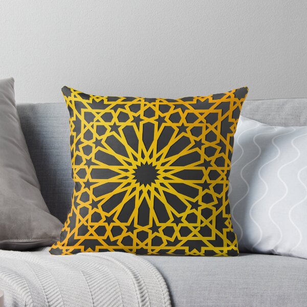 Item preview, Geometric ornament in arabian style. Gold arabesque pattern. designed and sold by Patternomania.