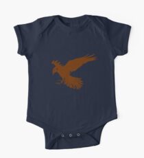 Raven - blue and bronze One Piece - Short Sleeve