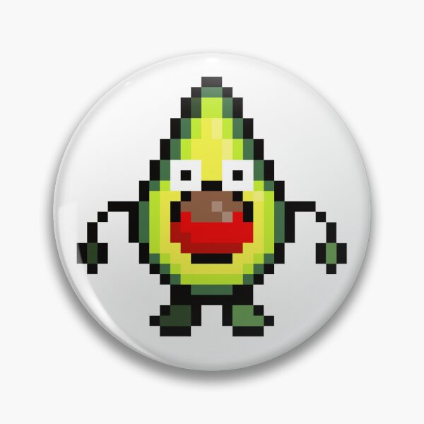 Item preview, Attractive Avocado Pixel designed and sold by UntaiStudio.