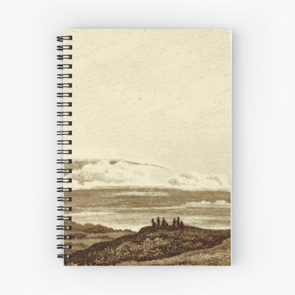 Item preview, Vintage Landscape Hills and Clouds designed and sold by ArtShovel.