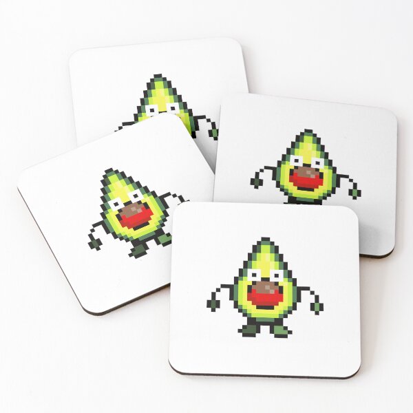 Item preview, Attractive Avocado Pixel designed and sold by UntaiStudio.