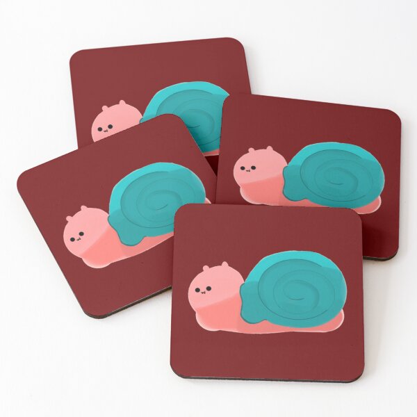 Item preview, Uwu Snail (pink _amp_ green)     designed and sold by CherryKiss1901.