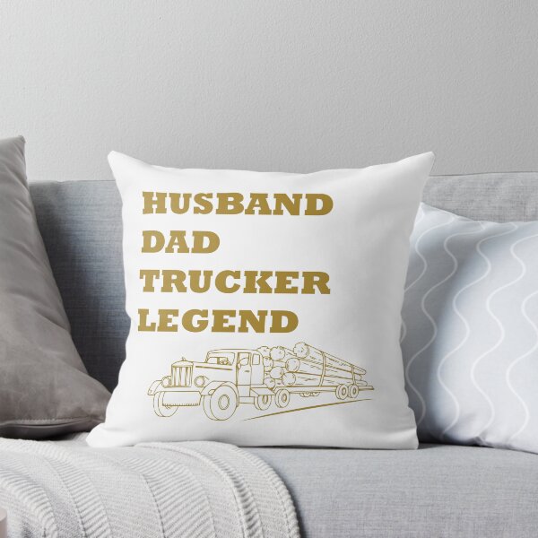 Item preview, Husband Dad Trucker Legend Desing designed and sold by NewYorkColours.
