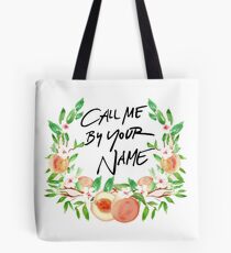Bolsa de tela Llámame por tu nombre Melocotón