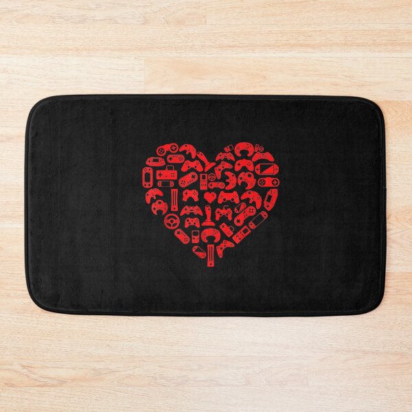 Item preview, Boys Gamer Video Games Heart Valentines Day Lover Men Kids T-Shirt designed and sold by Baron-Hagen.